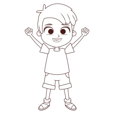 mutlu çocuk çizgi film