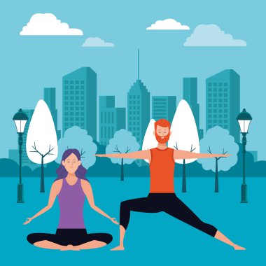 Yoga birkaç poz