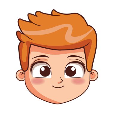 Çocuk yüz çizgi film