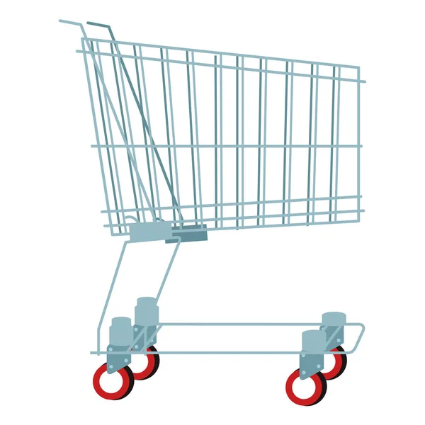 Shopping cart pop art — Stock Vector