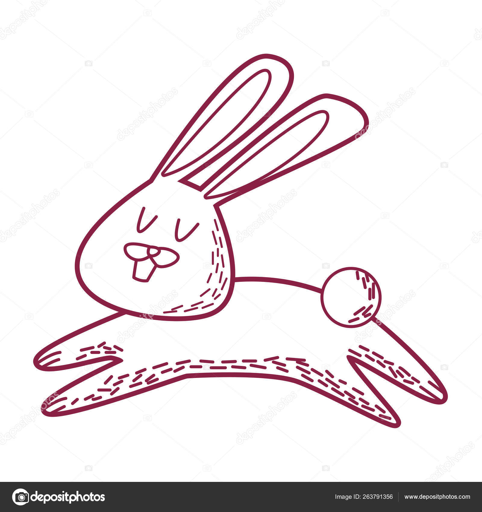 ウサギ可愛い漫画 ストックベクター C Jemastock ウサギ可愛い漫画 ストックベクター C Jemastock