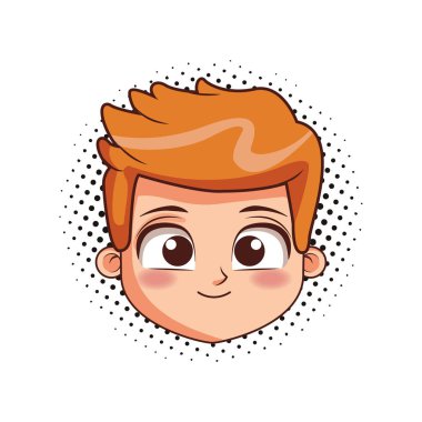 Çocuk yüz çizgi film