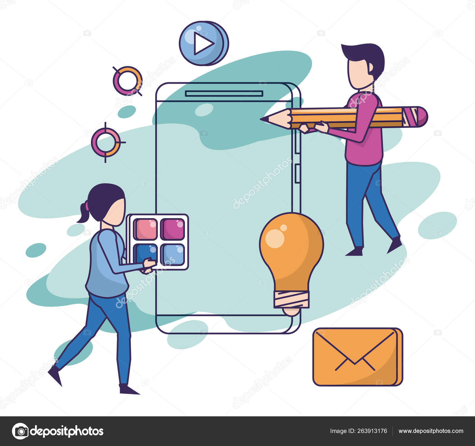Community manager tools Stock Vector Image by ©jemastock 263913176