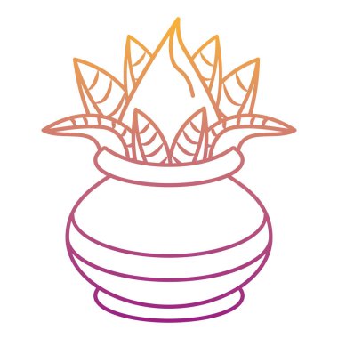 Ugadi hint elementleri gökkuşağı çizgileri