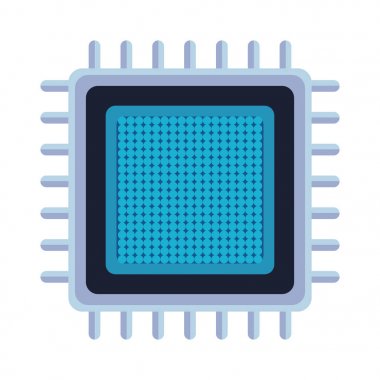 mikroçip karikatür simgesi