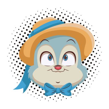 tavşan yüzü karikatür