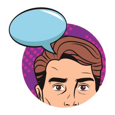 hipster adam çizgi film