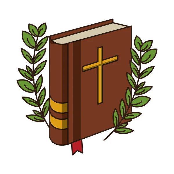 Heilige bijbelboek — Stockvector