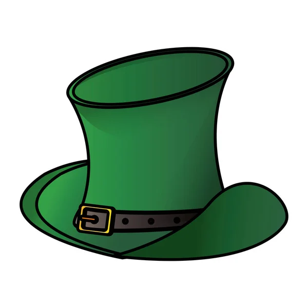 Chapeau vintage irlandais — Image vectorielle