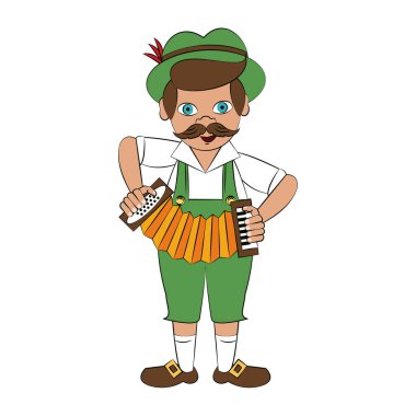 Bavyera oyun akordeon