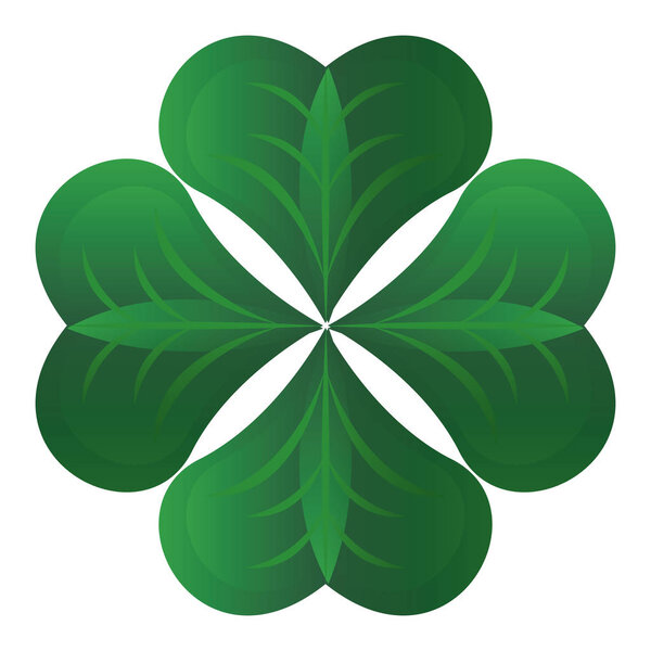 Символ удачи клевера
