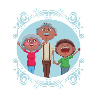 Büyükanne ve büyükbabalar ve torunlar