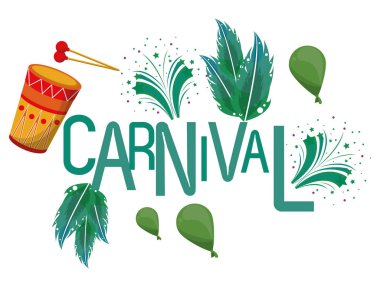 Karnaval festivali kart afiş