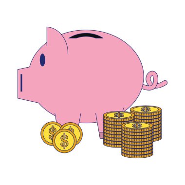 İş ve para mavi hatları