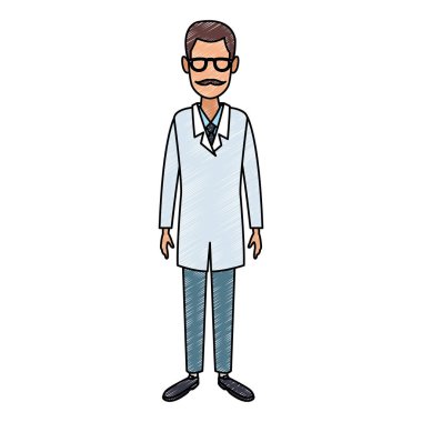 Elbise avatar karalama ile Doktor