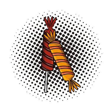 Cadılar Bayramı korkunç karikatür