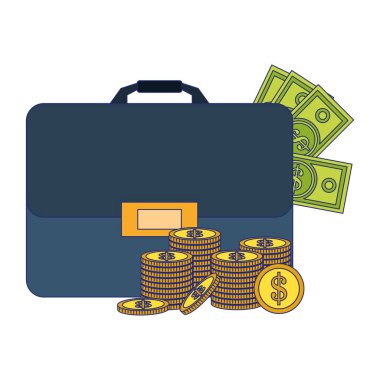 İş ve para mavi hatları