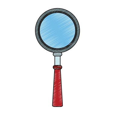 Büyüteç simgesi karalama