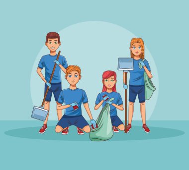 Park temizleme gönüllüleri