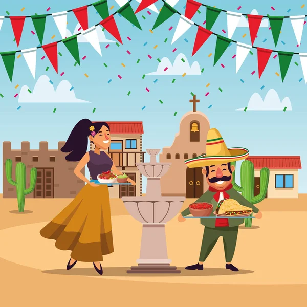 Meksikalılar cinco de mayo karikatür