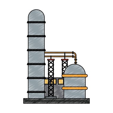 Bitki sanayi makineleri karalama