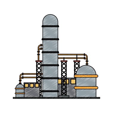 Bitki sanayi makineleri karalama