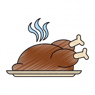 Çanak karalama tavuk