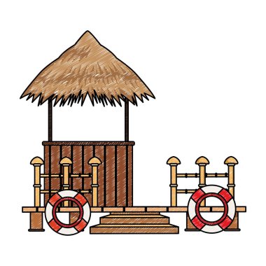 Beack kiosk standı karalama