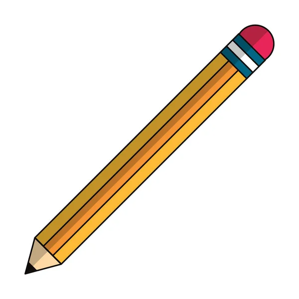 Значок олівця мультфільм — стоковий вектор