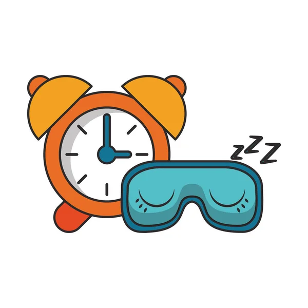 Dibujos animados para dormir y descansar — Vector de stock