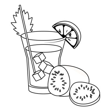 alkollü içecek karikatür