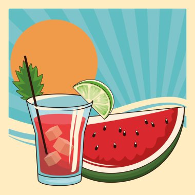 alkollü içecek karikatür