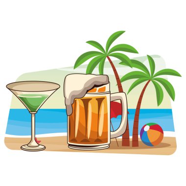 alkollü içecekler karikatür