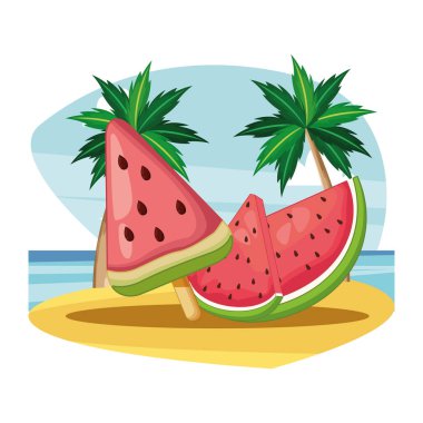 çilek ile buz lolly