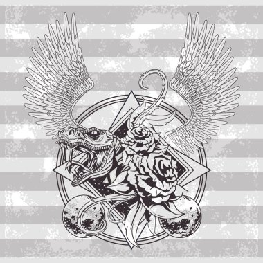 Dövme eski okul çizim