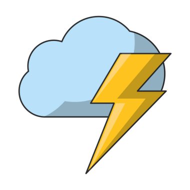 hava bulutu karikatür