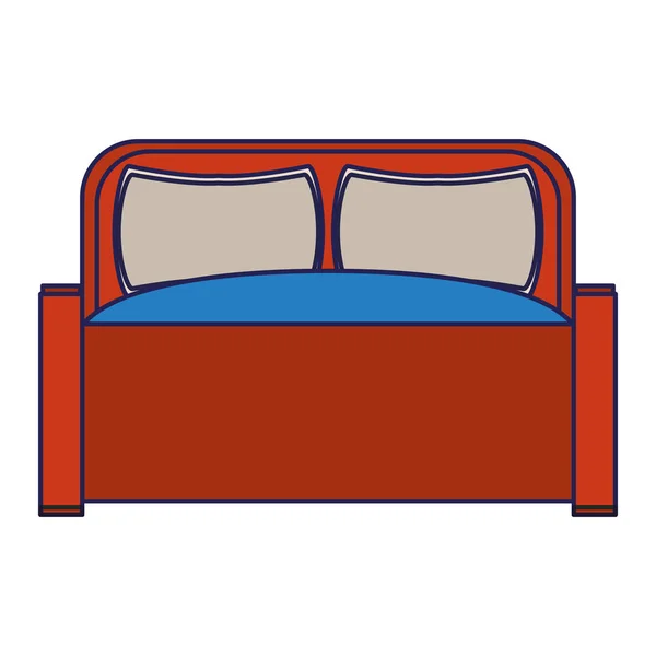 Concepto de muebles de dibujos animados — Vector de stock