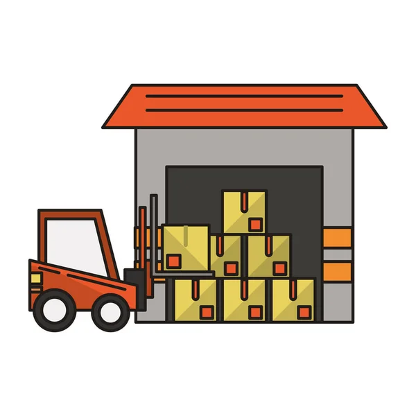 Delivery and logistics — Stock Vector