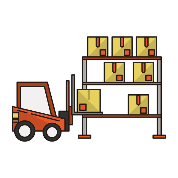 Entrega e logística —  Vetores de Stock