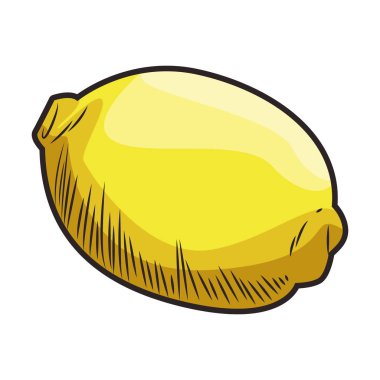 Taze meyve beslenme sağlıklı el çizilmiş