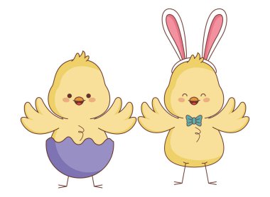 Mutlu çiftlik hayvanları karikatür