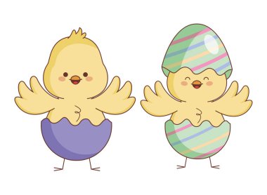 Mutlu çiftlik hayvanları karikatür