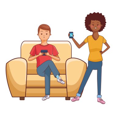 Bin yıllık çift karikatür