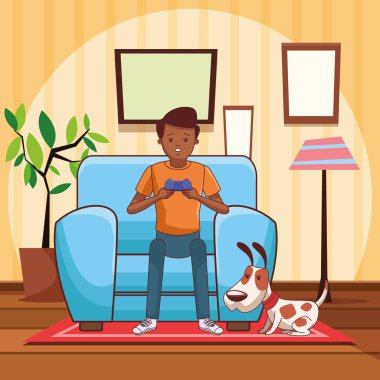 Siyah beyaz Millennials ve videogames karikatürler