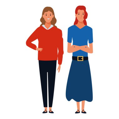 kadın avatar çizgi film karakteri