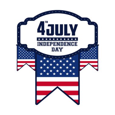 ABD Bağımsızlık Günü kartı
