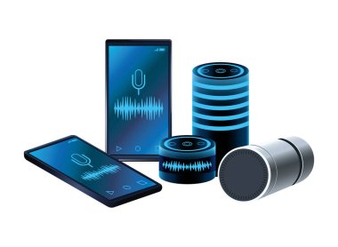 cep telefonları ve hoparlörler