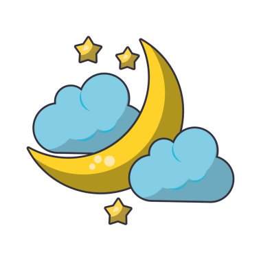 Ay bulutu ve yağmur damlası