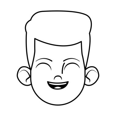 küçük çocuk avatar profil resmi siyah beyaz