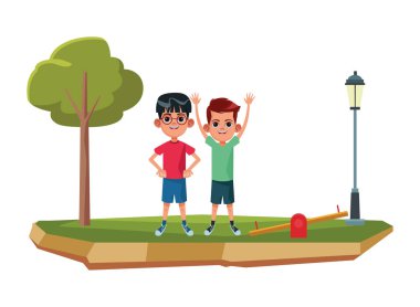 genç çocuklar avatar karton karakter